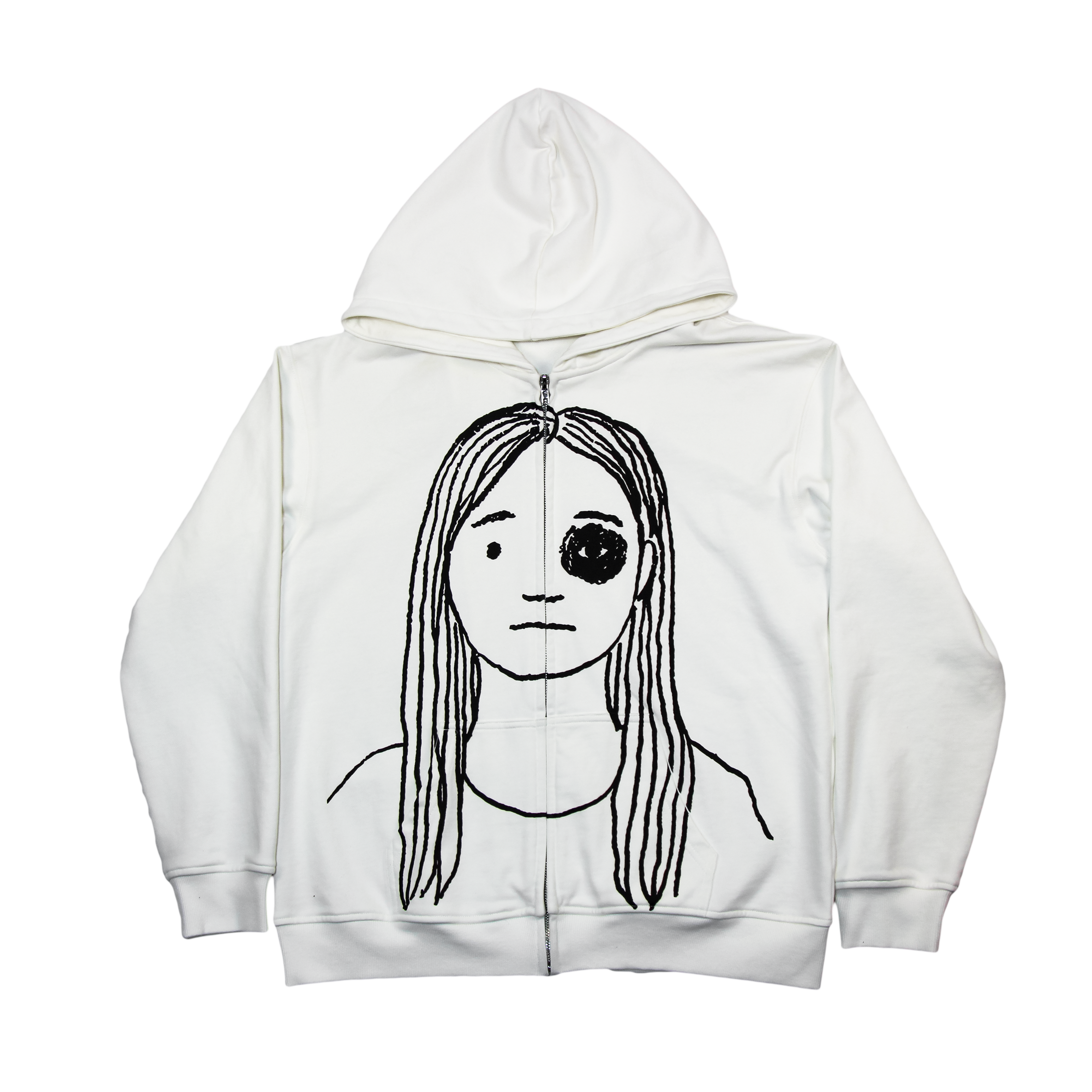 MADONNA ZIPPER HOODIE – praiseche