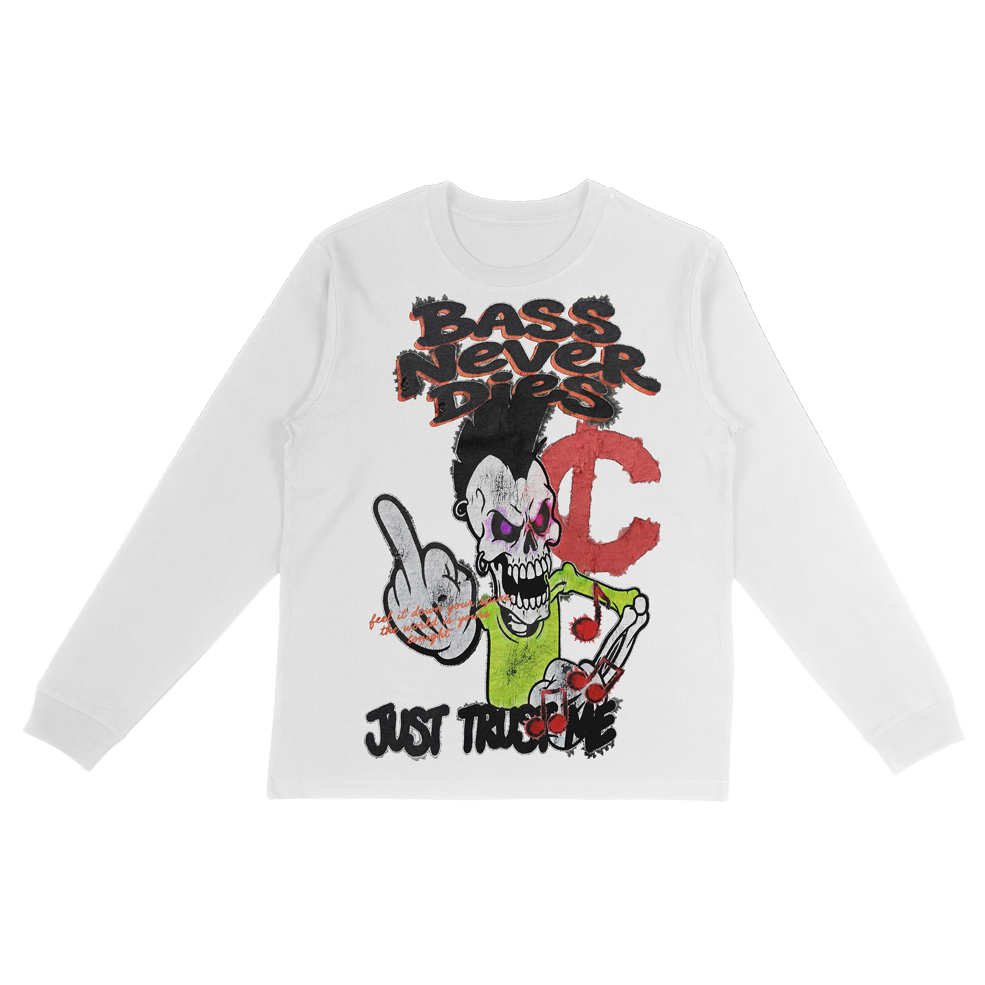 BASS NEVER DIES LONG SLEEVE