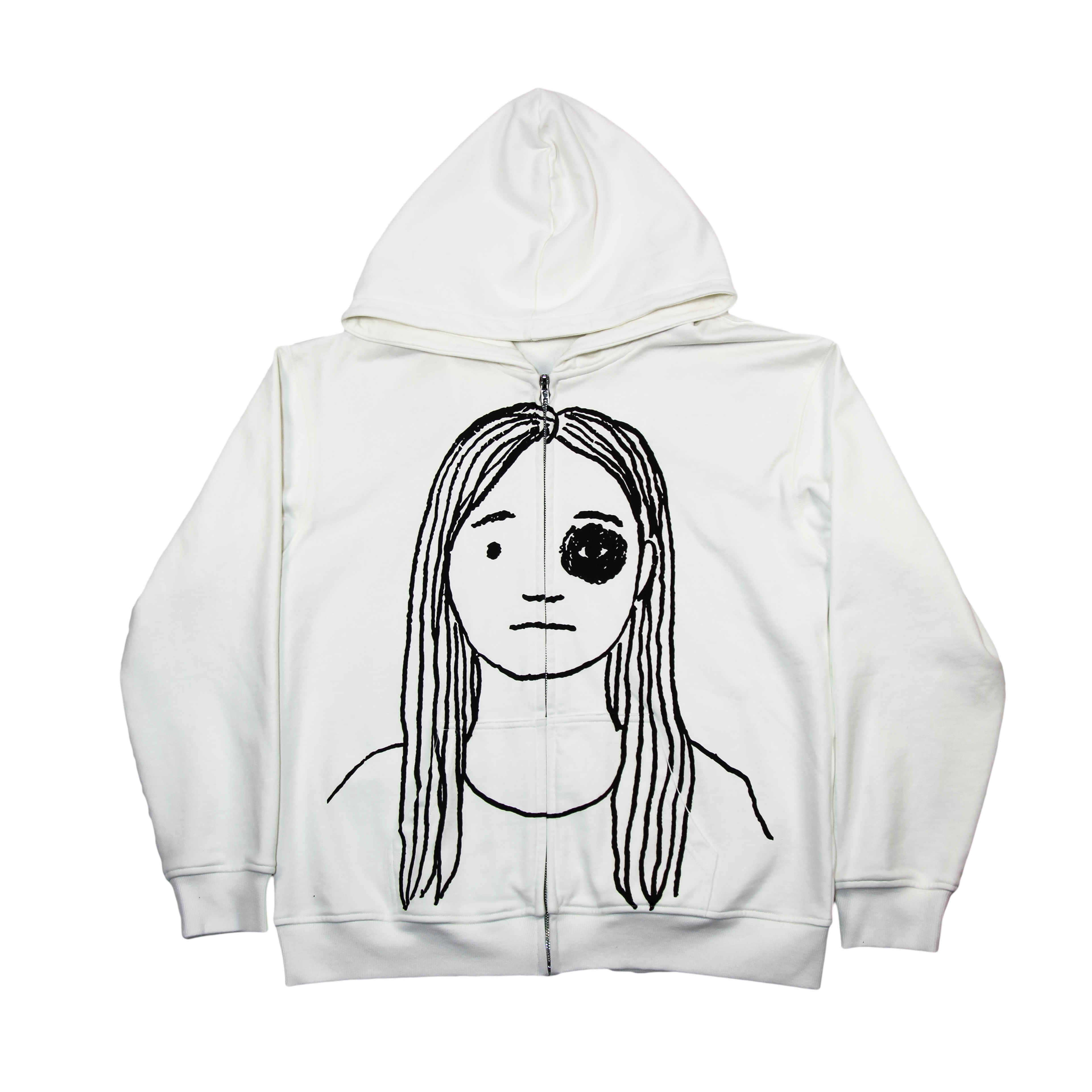 MADONNA ZIPPER HOODIE