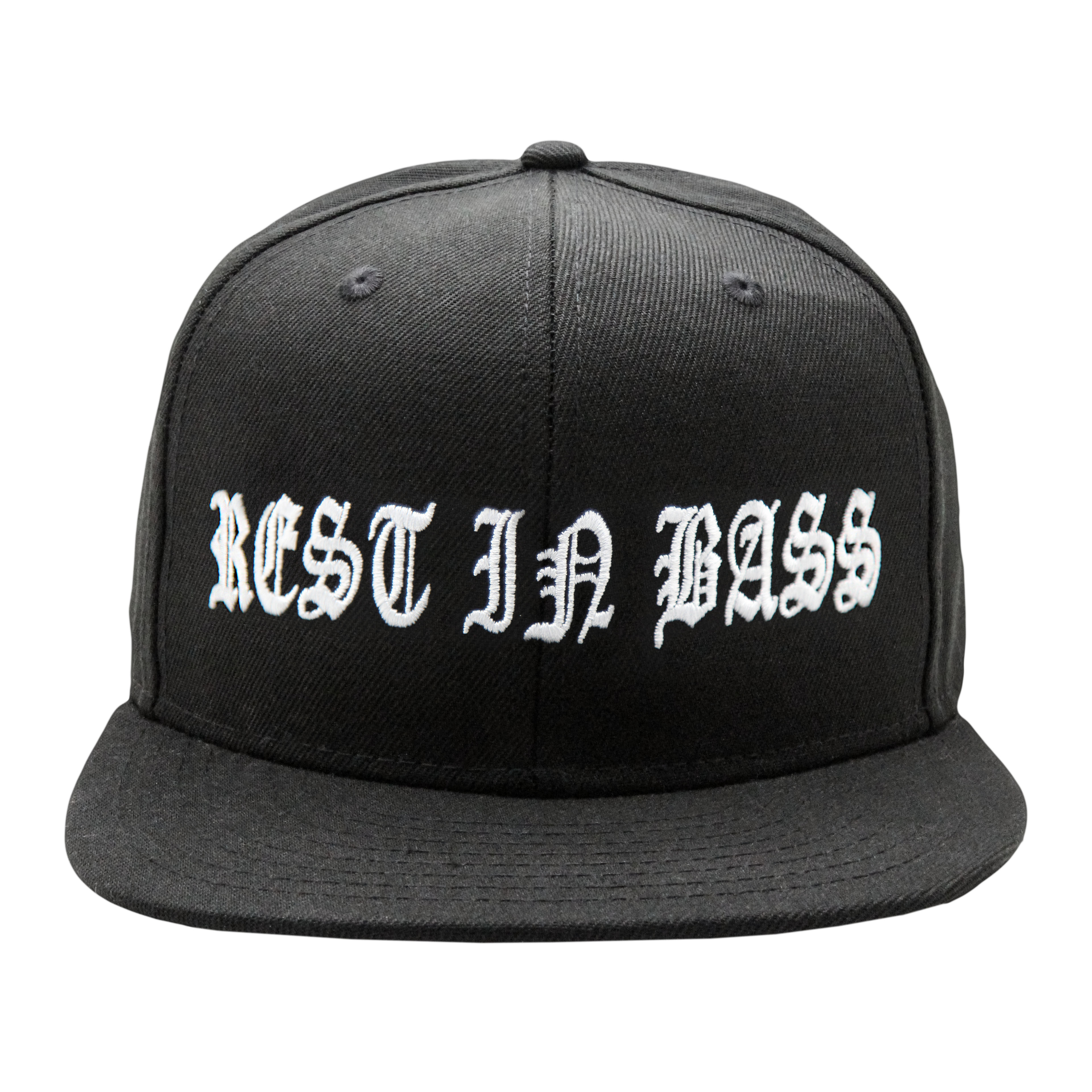 REST IN BASS FITTED HAT