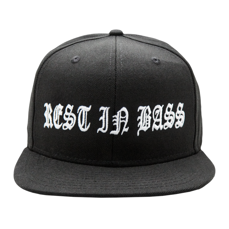 REST IN BASS FITTED HAT